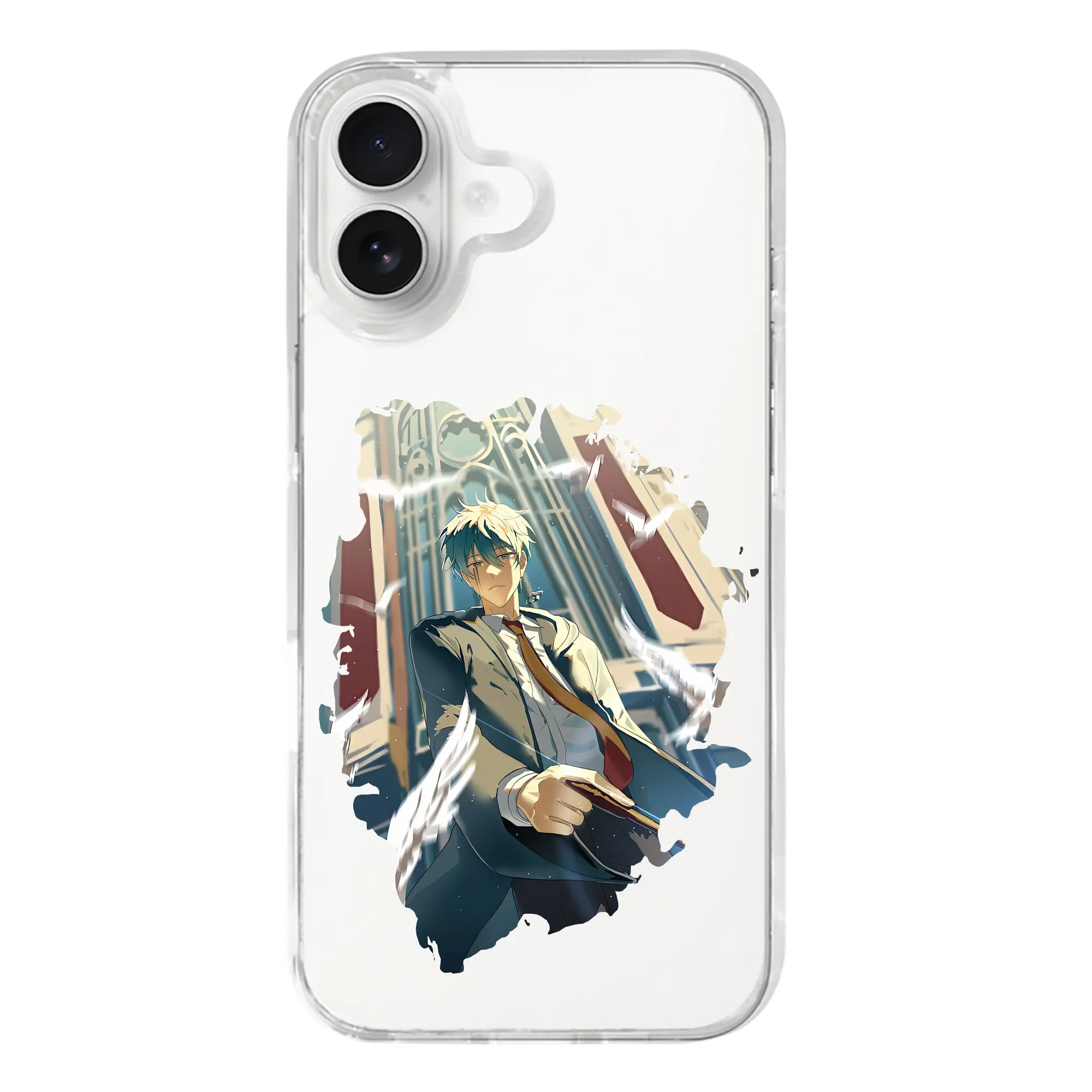 マッシュル グッズ,ランス・クラウン - iPhone 17シリーズ 透明スマホケース – 薄型・耐衝撃・精密フィット保護カバー